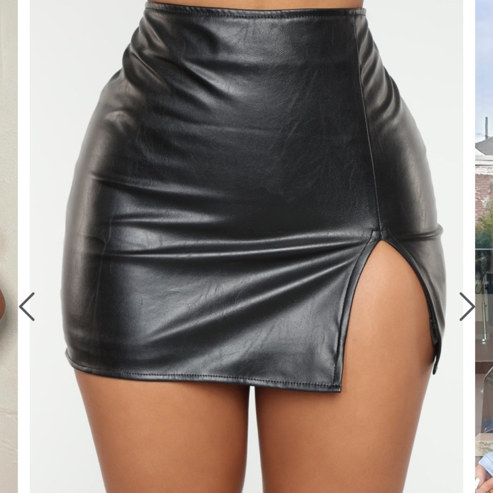 Flame In Your Heart Skirt - Black